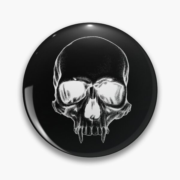 Item preview, Black vampire skull designed and sold by Mgbrns.