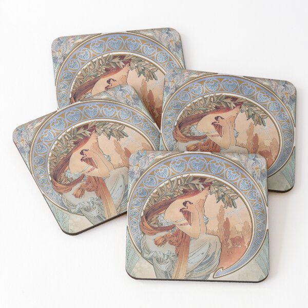 Item preview, The Arts, Painting - Alphonse Mucha - 1898 designed and sold by CJET.