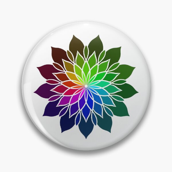 Item preview, 13 point colour wheel mandala inverted  designed and sold by BGStoreAus.