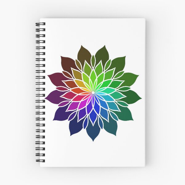 Item preview, 13 point colour wheel mandala inverted  designed and sold by BGStoreAus.