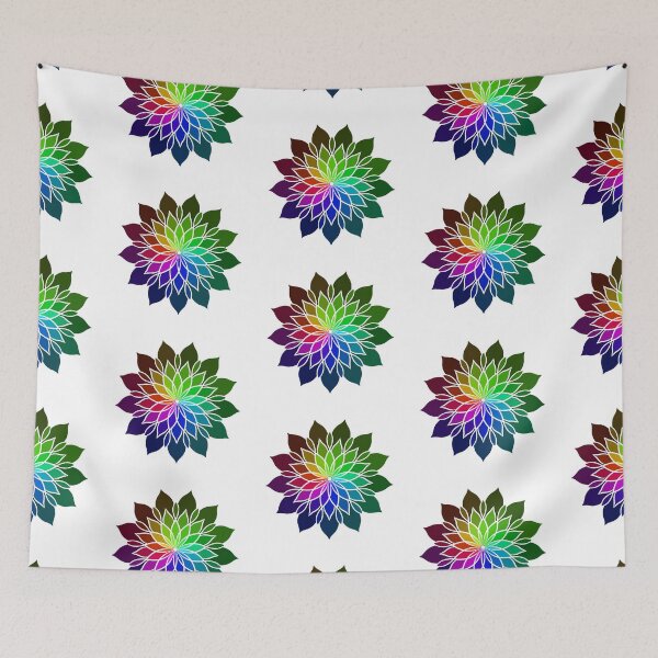 Item preview, 13 point colour wheel mandala inverted  designed and sold by BGStoreAus.
