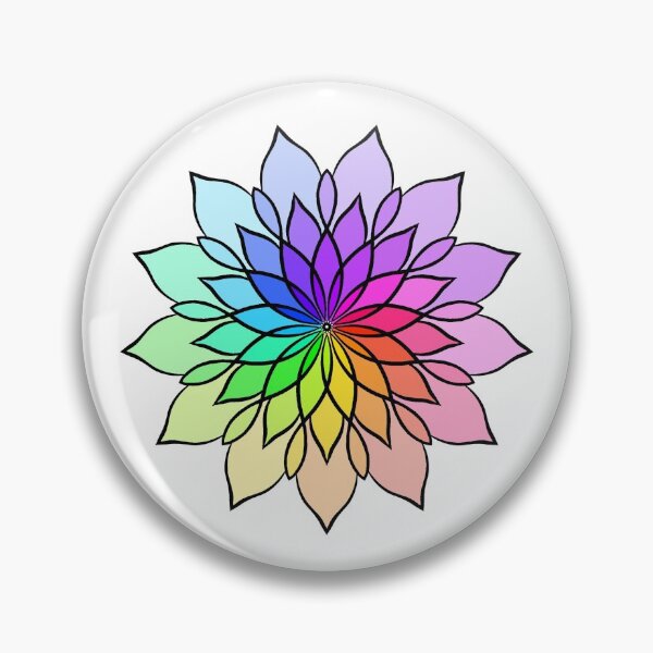 Item preview, 13 point colour wheel mandala designed and sold by BGStoreAus.