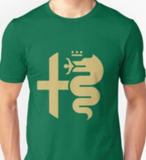Gold Alfa crest Unisex T-Shirt
