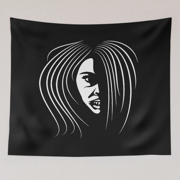 Item preview, Scary Face Of Girl designed and sold by thersant.