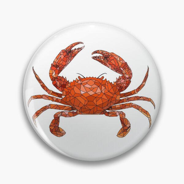 Item preview, Geometric Crab (black outlining) designed and sold by LILINIC.