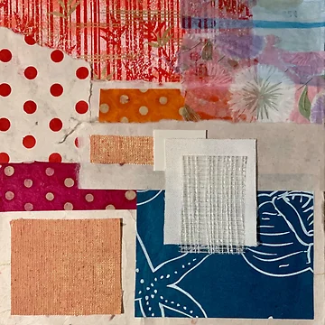 Artwork thumbnail, Paper Collage Pattern2 by angran