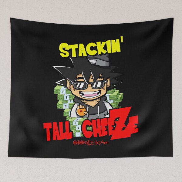 Item preview, Stackin Tall Cheeze Tee Essential TShirt3204 designed and sold by MarcoColeman4.