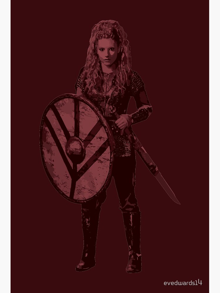 Viking Shield Maiden | Art Board Print