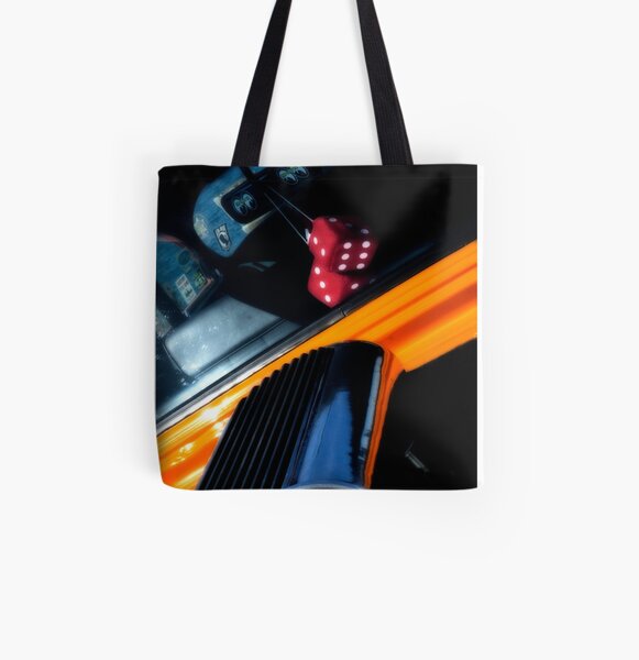 Midnight Dice All Over Print Tote Bag