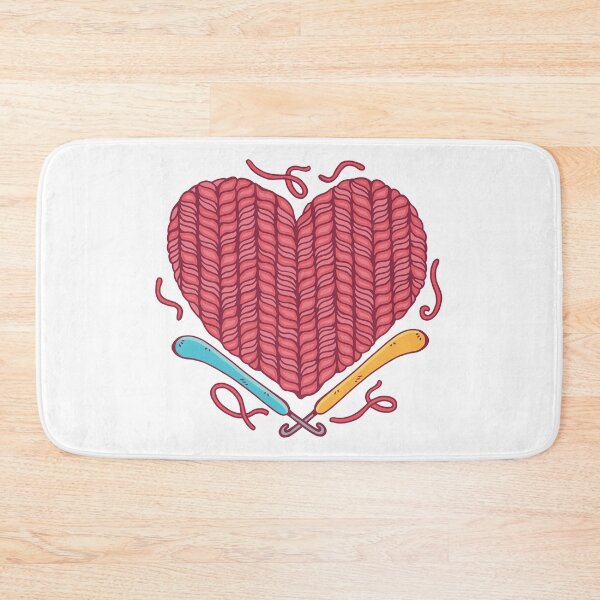 Item preview, Knit Heart designed and sold by girlsgetgadgets.