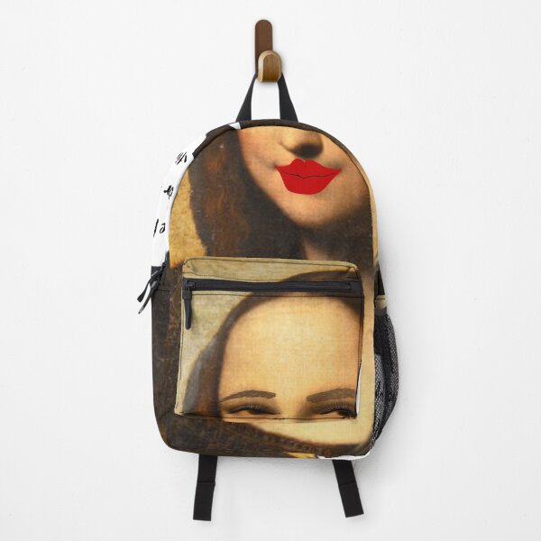 Item preview, Valentine's Day Mona Lisa with Red lips designed and sold by Freestylist.