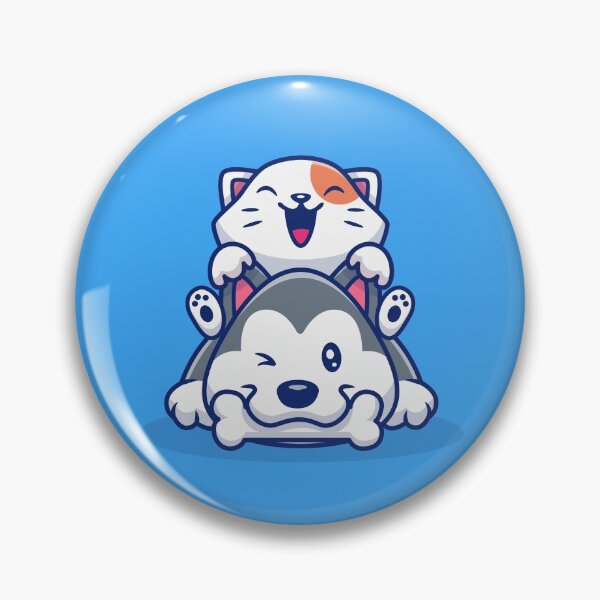 Item preview, Cute cat and dog designed and sold by della95.
