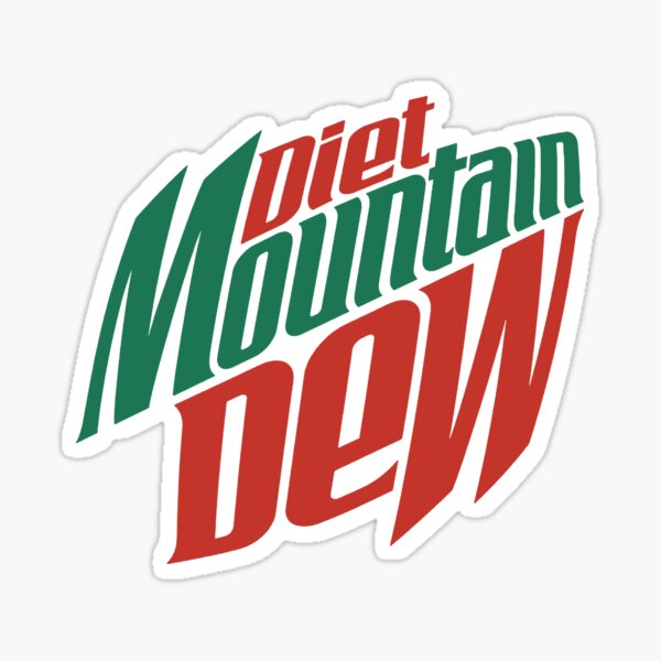 Diet Mountain Dew Stickers Redbubble