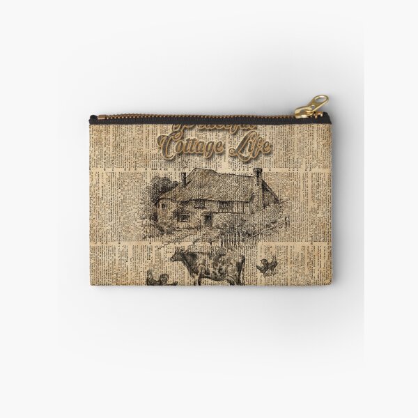 Item preview, Peaceful Cottage Life Vintage Dictionary Art designed and sold by DictionaryArt.