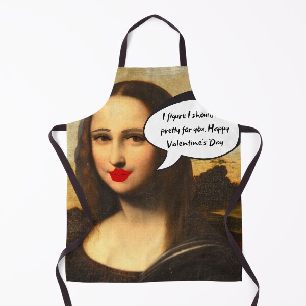 Item preview, Valentine's Day Mona Lisa with Red lips designed and sold by Freestylist.