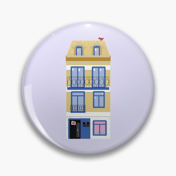Item preview, Yellow house designed and sold by cozyfuncreation.