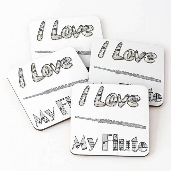 Item preview, I Love My Flute designed and sold by AliCatOriginals.
