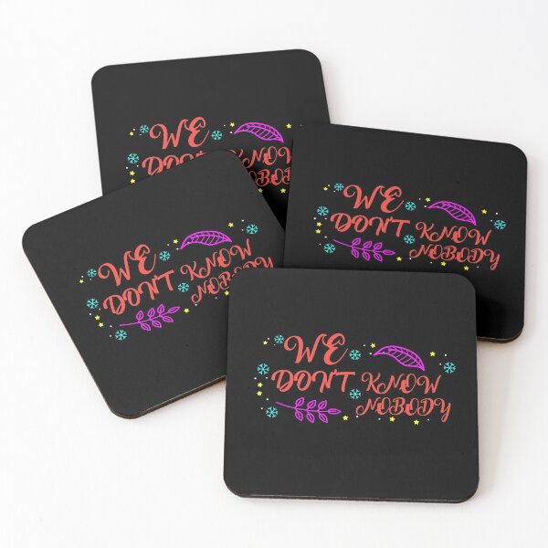 Item preview, We don't know nobody  designed and sold by Rajeev  Singh.
