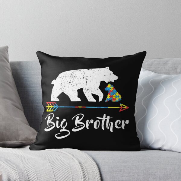 Item preview, Big Brother Bear Autism Awareness Proud Autism Mom designed and sold by MyintThan09.