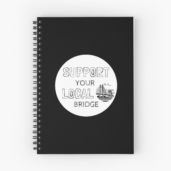Item preview, Support Your Local Bridge  designed and sold by EarthReliant.