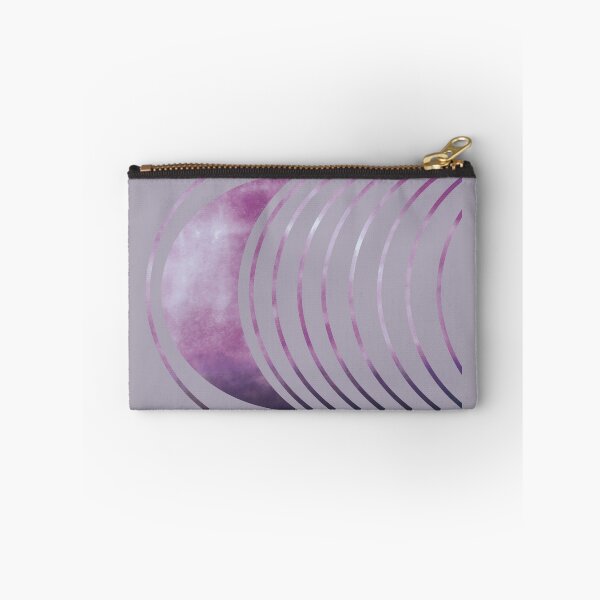 Item preview, Purple Abstract Geometric Moon designed and sold by Mirushy.