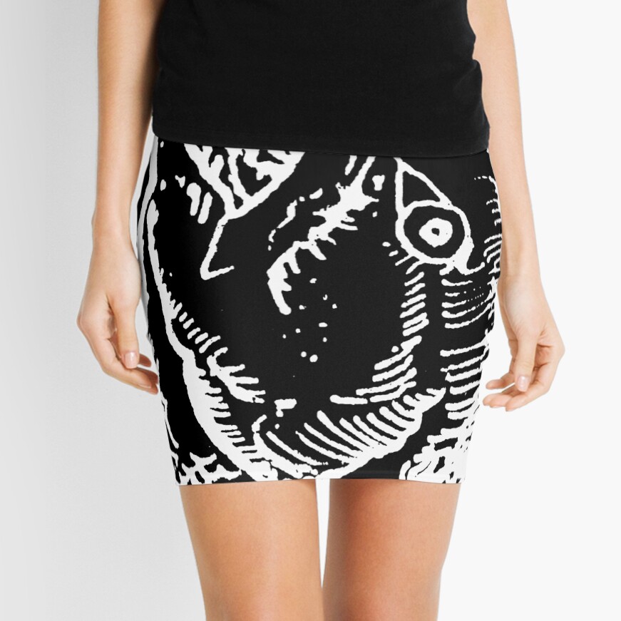 Fish Mini Skirt