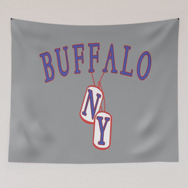 Item preview, BUFFALO NY DOG TAG T-SHIRT designed and sold by TwoSixDesigns.