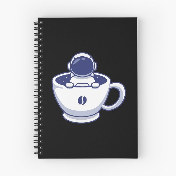 Item preview, Cute funny astronaut in a coffee cup designed and sold by Cutefy.