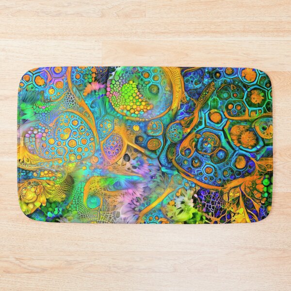 Item preview, Deepdream floral fractalize space abstraction designed and sold by blackhalt.