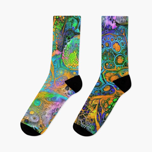 Item preview, Deepdream floral fractalize space abstraction designed and sold by blackhalt.