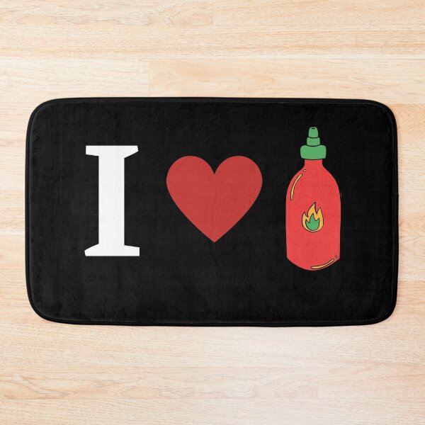 Item preview, I Love Sriracha Hot Sauce designed and sold by healthybrains.