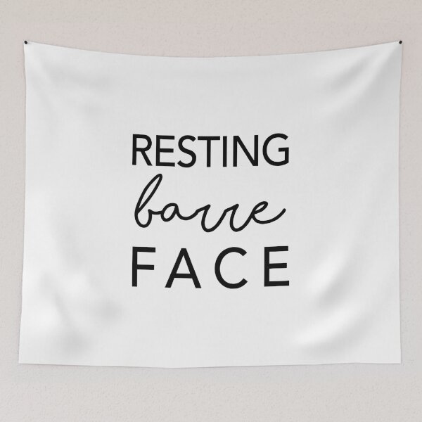 Item preview, Barre - Resting Barre Face designed and sold by selfishfriends.