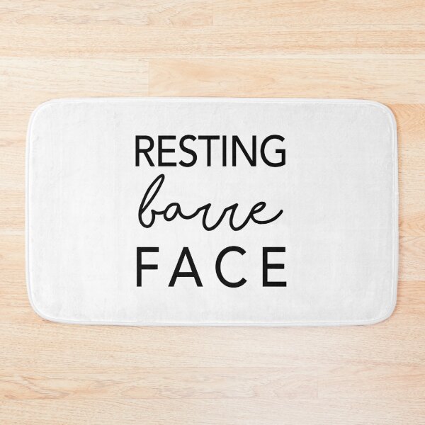 Item preview, Barre - Resting Barre Face designed and sold by selfishfriends.