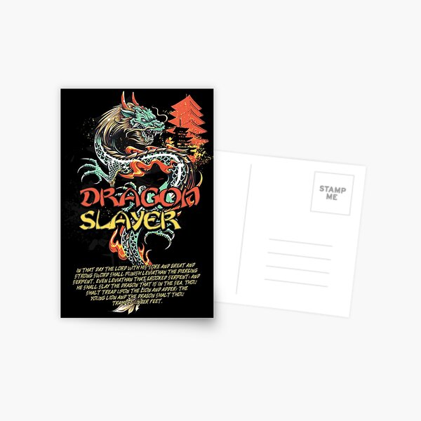 Dragon Slayer Postcard
