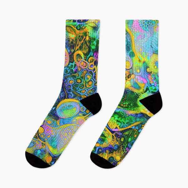 Item preview, Deepdream floral fractalize space abstraction designed and sold by blackhalt.