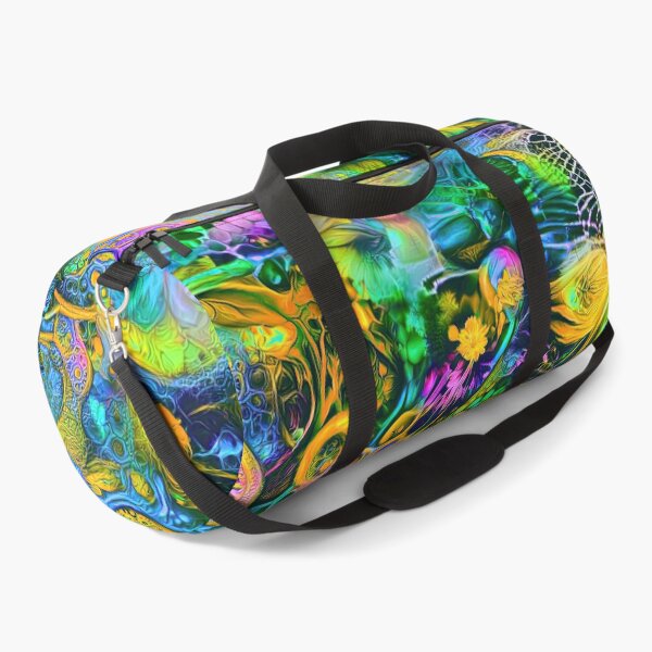 Item preview, Deepdream floral fractalize space abstraction designed and sold by blackhalt.