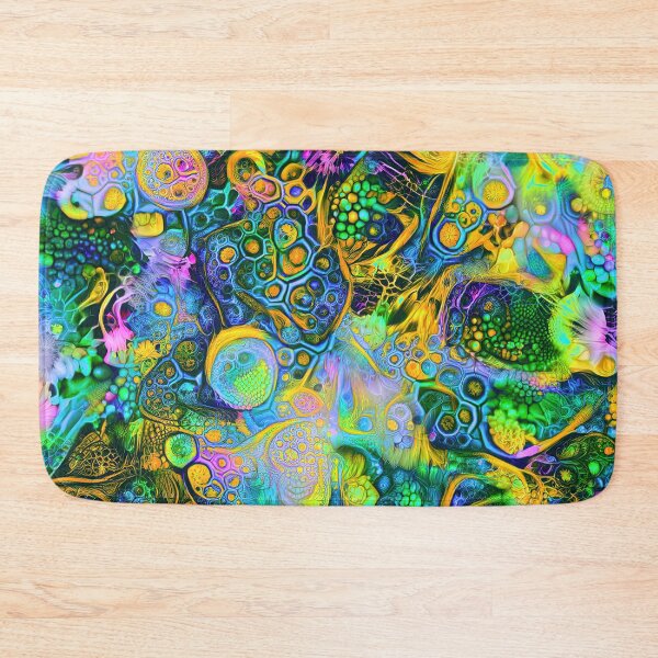 Item preview, Deepdream floral fractalize space abstraction designed and sold by blackhalt.