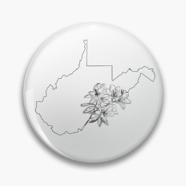 Item preview, West Virginia State Flower Rhododendron  designed and sold by cheyenne-leigh.