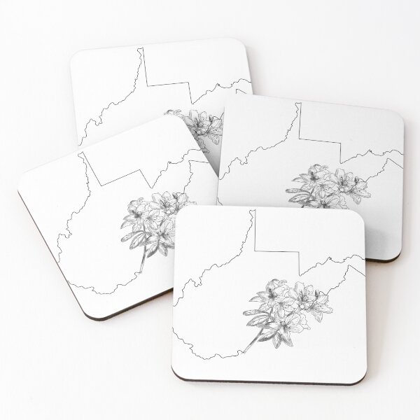 Item preview, West Virginia State Flower Rhododendron  designed and sold by cheyenne-leigh.