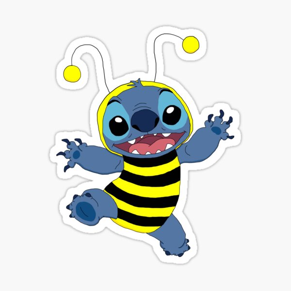 Bumble Bee Sticker - Stitched Up Stickers