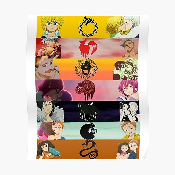 The seven deadly sins  Poster