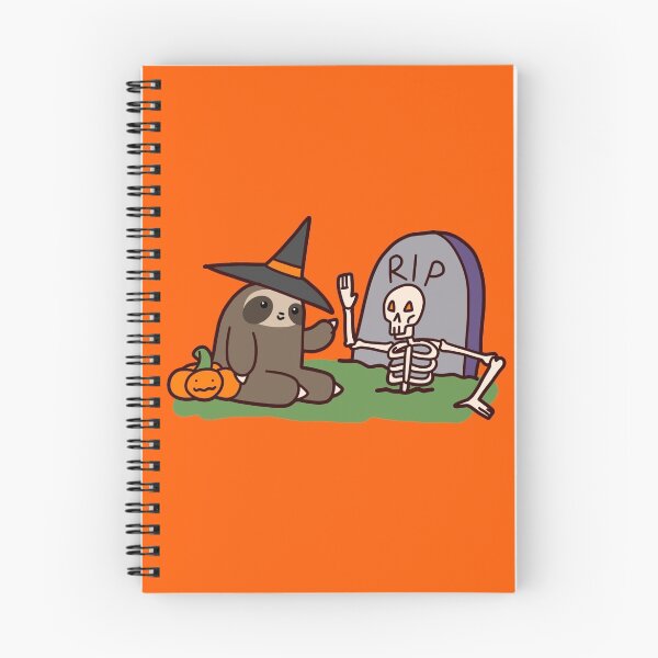 Item preview, Sloth and Spooky Skeleton designed and sold by SaradaBoru.