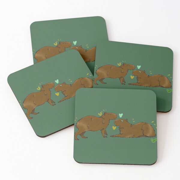 Item preview, Capybara Love designed and sold by SarahViiyaArt.