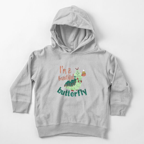 Soy una hermosa mariposa - Un brillo mágico inspirado en la vida de Bug_s Sudadera con capucha para bebé