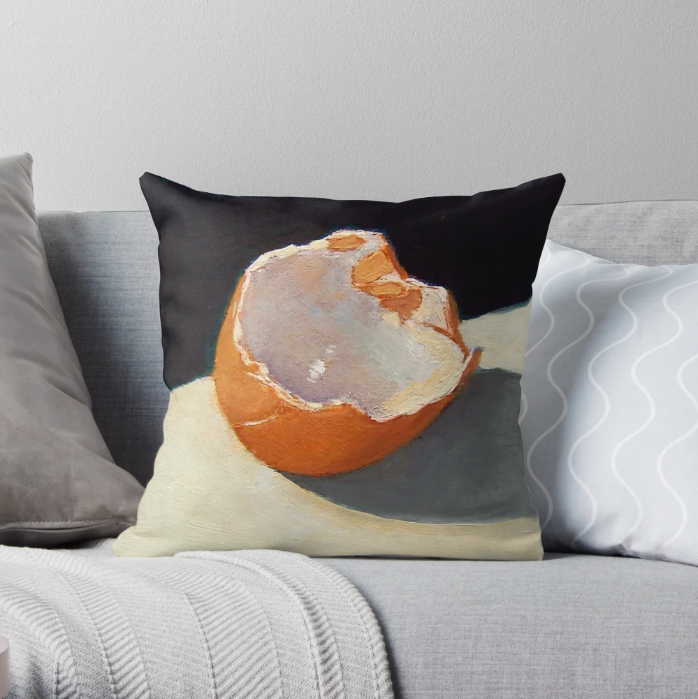 Shell Shocked Decaying Soldier Painting Throw Pillow for Sale by