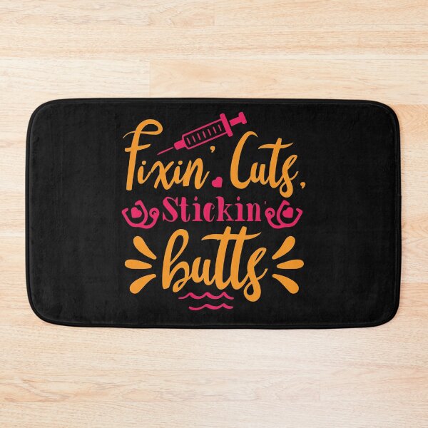 Item preview, Fixin Cuts Stickin Butts - Funny Nurse Memes designed and sold by shivani21061993.