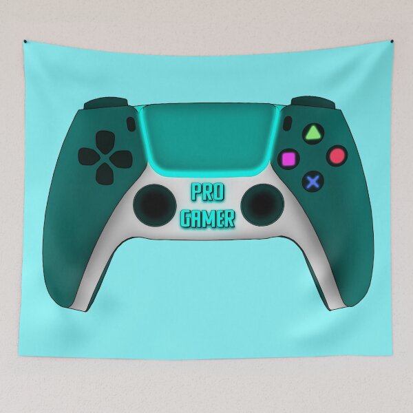 Item preview, Pro Gamer Console Player Controller Blue designed and sold by aventi24.