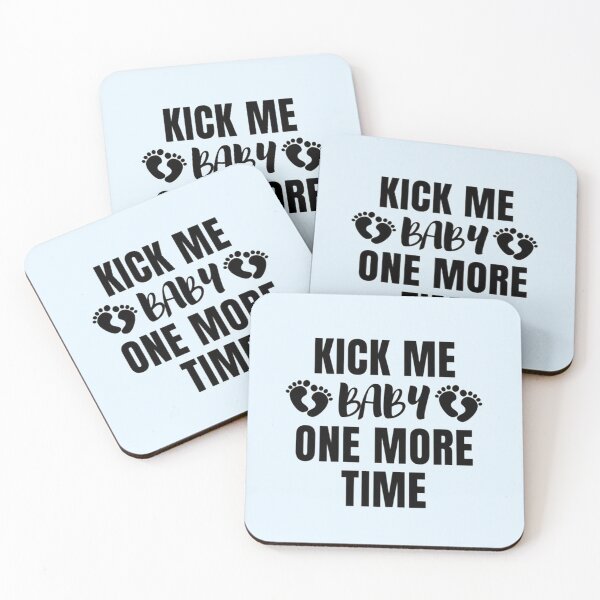 Item preview, Kick me baby one more time for pregnant couple designed and sold by MNCO.