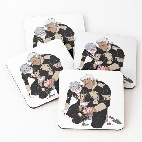 Item preview, Gardening Together - Ashe and Dedue designed and sold by ArtsyNeurotic.