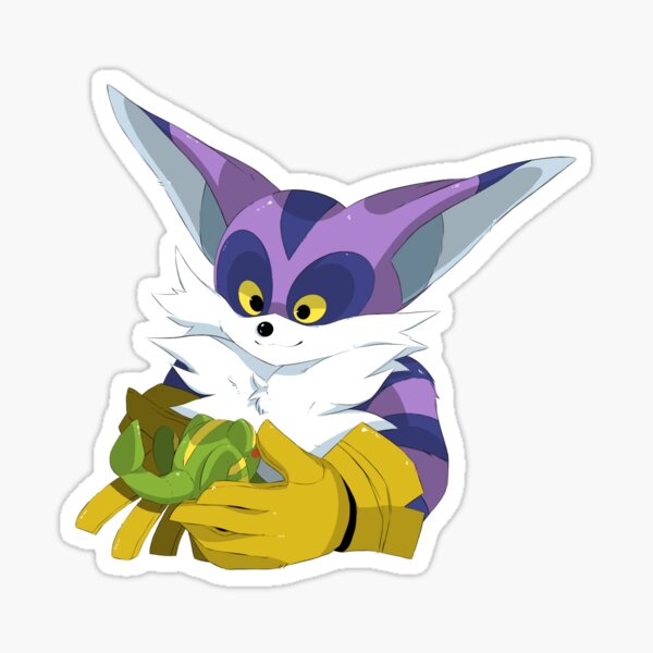 "Sonic the hedgehog Big the Cat and Froggy " Sticker for Sale by